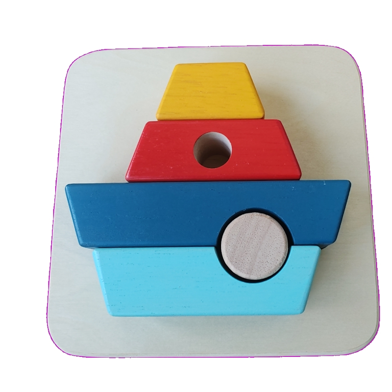 Bass et Bass – Puzzle en Bois 3D Bateau